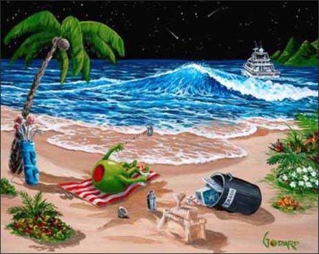 " REHAB "
Michael Godard
" REHAB "
Michael Godard signed and numbered giclee canvas